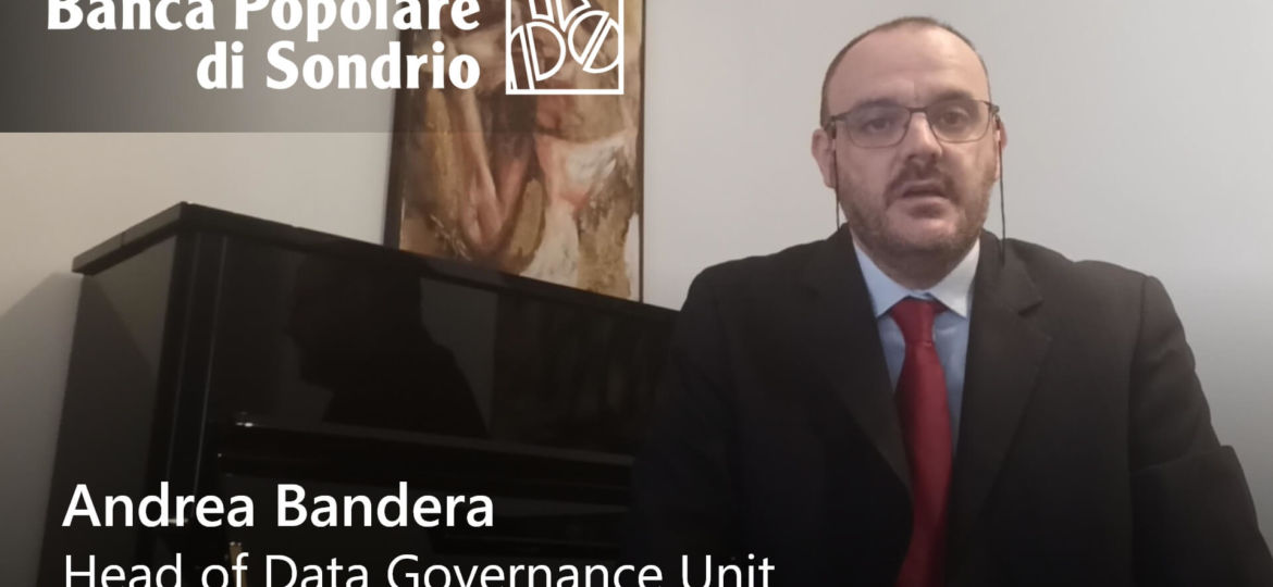 Business Glossary, un approccio bottom-up per Andrea Bandera di Banca Popolare di Sondrio