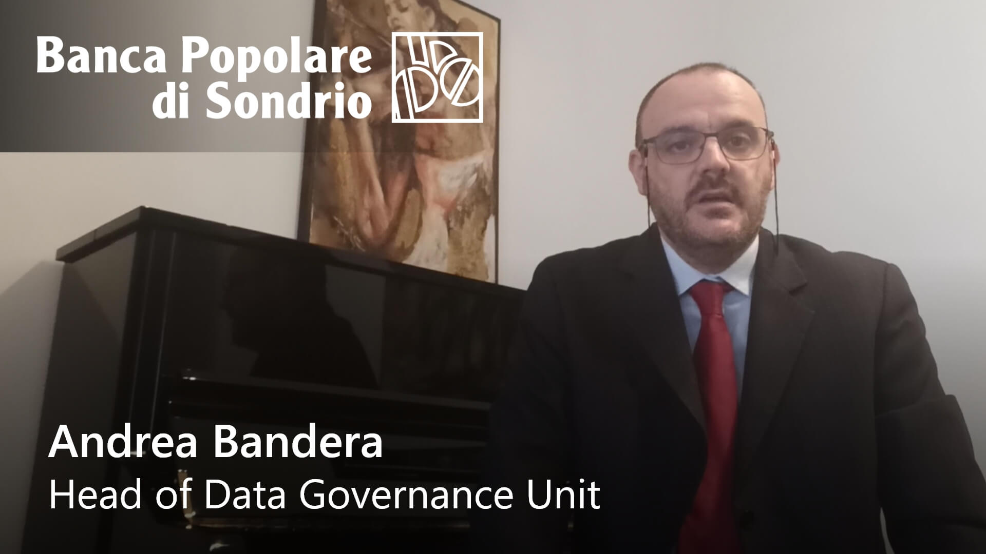 Business Glossary, un approccio bottom-up per Andrea Bandera di Banca Popolare di Sondrio