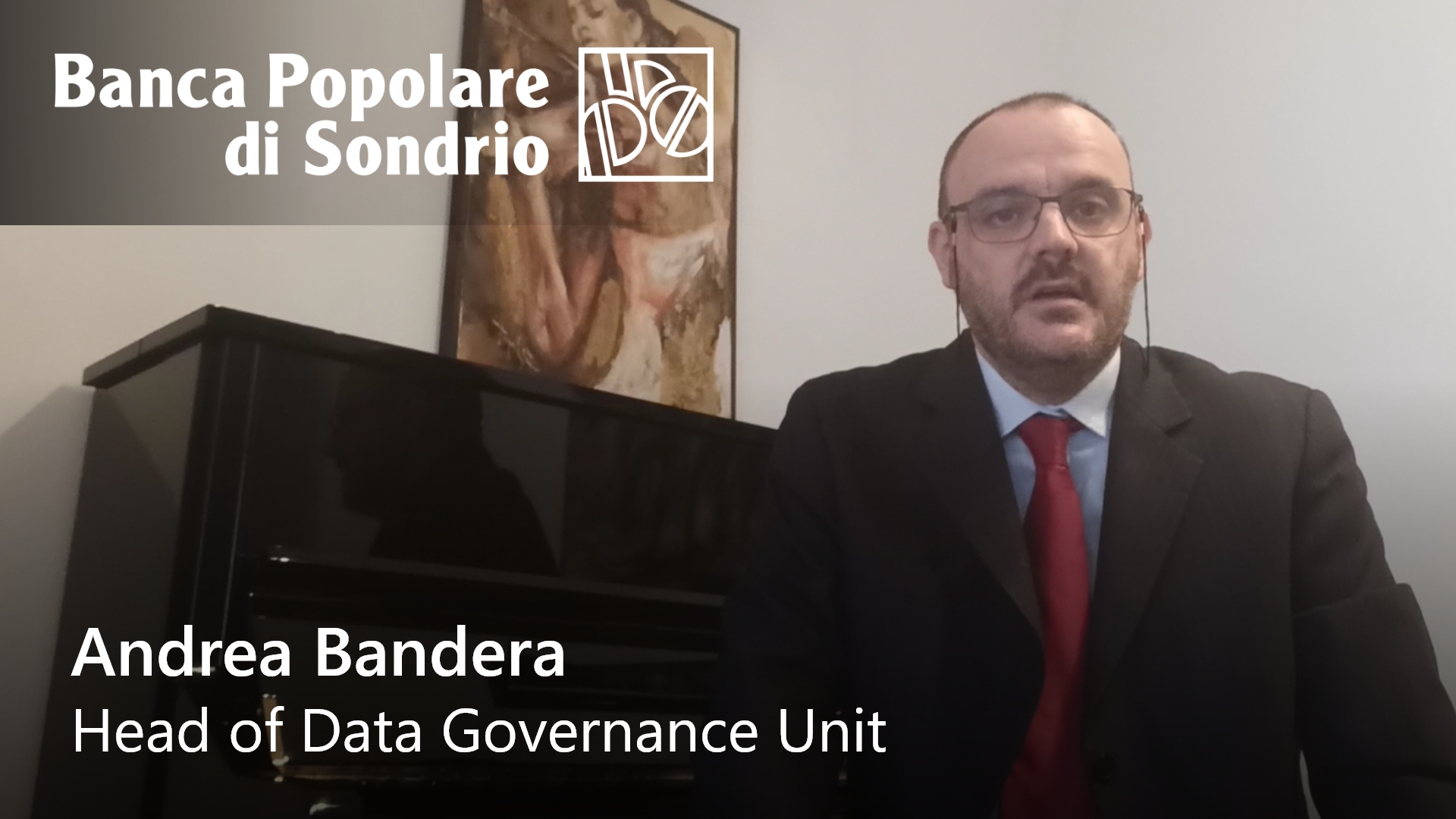 Business Glossary, a bottom-up approach by Andrea Bandera from Banca Popolare di Sondrio