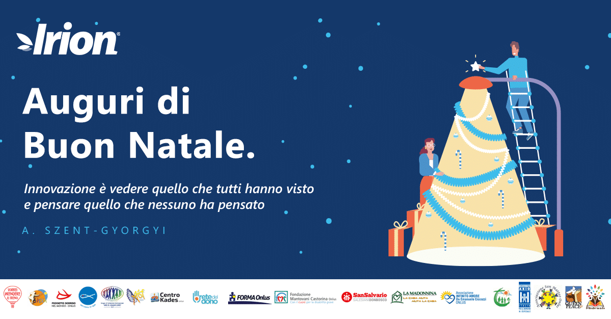 Auguri di buon Natale dal team Irion