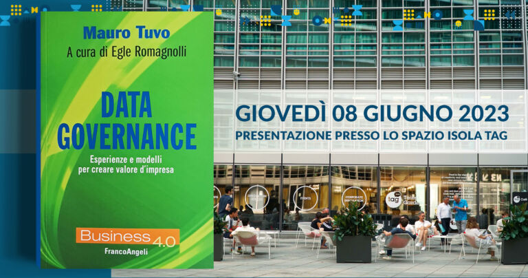Evento di presentazione del libro "Data Governance" di Mauro Tuvo
