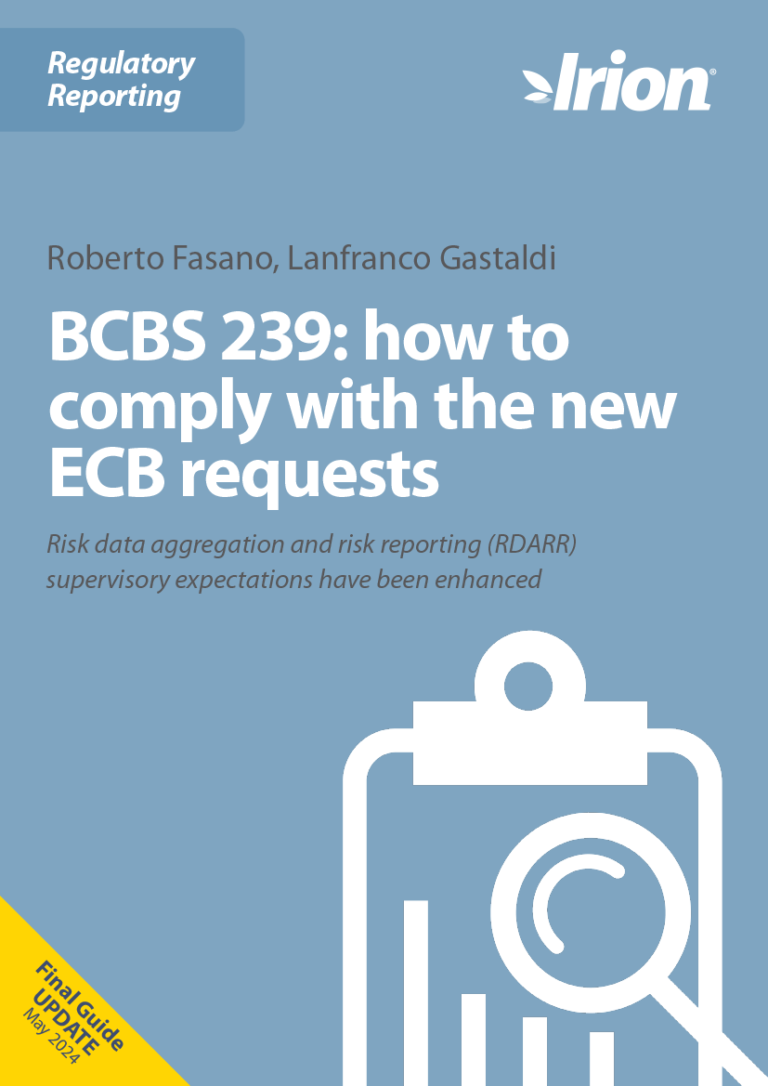 BCBS 239: how to comply with the new ECB requests
