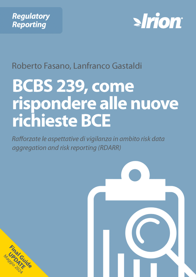 Roberto Fasano, Lanfranco Gastaldi white paper - BCBS 239, come rispondere alle nuove richieste BCE