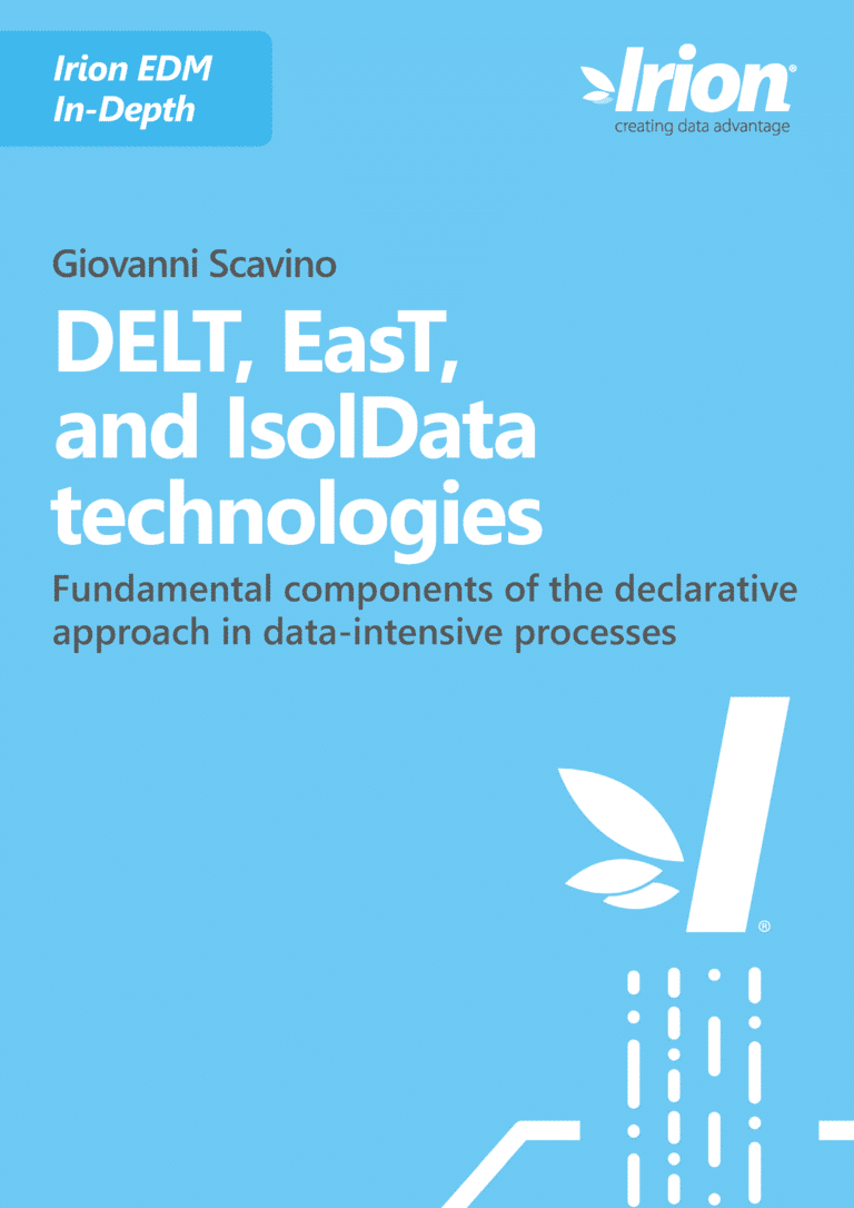 Giovanni Scavino
DELT, EasT, and IsolData technologies