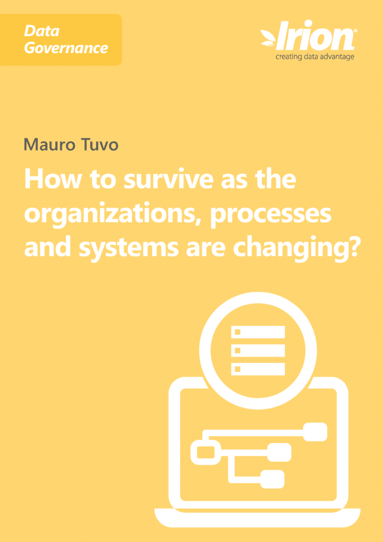 Mauro Tuvo
How to survive as the organizations, processes and systems are changing?